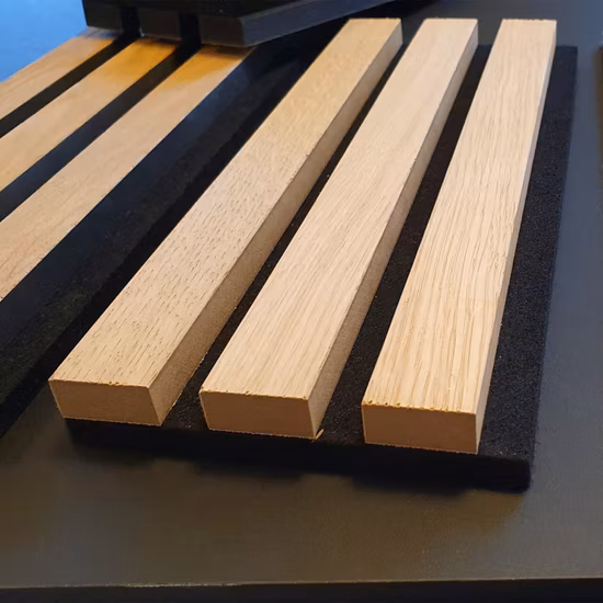 Pannello acustico Kusrustic Pannello in fibra di poliestere MDF nero puro con animali domestici di buona qualità